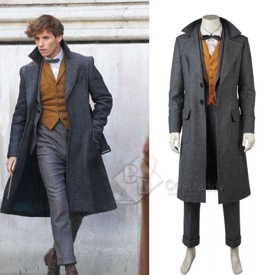 Fashion Details about Fantastic Beasts The Crimes of Grindelwald Newt  Scamander Cosplay Costume Outfit US $