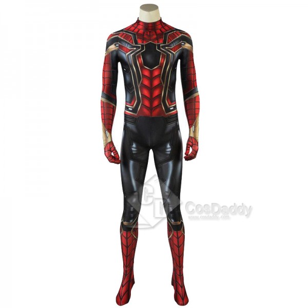 Avengers 3 Infinity War Spider-Man Peter Benjamin Parker Jumpsuit Mask ...