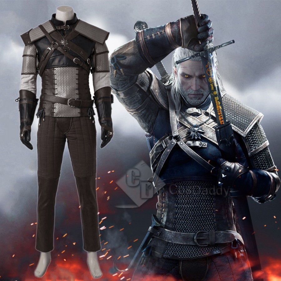 Wild Hunt Geralt Of Rivia Cosplay Costume Custom Made Any Size The Witcher 3