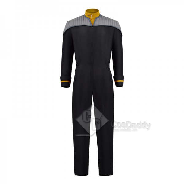 2024 Star Trek: Resurgence Duty Uniform Cosplay Costume Halloween Outfit Yellow Shirt Version