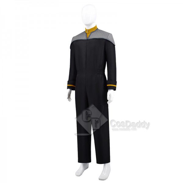 2024 Star Trek: Resurgence Duty Uniform Cosplay Costume Halloween Outfit Yellow Shirt Version