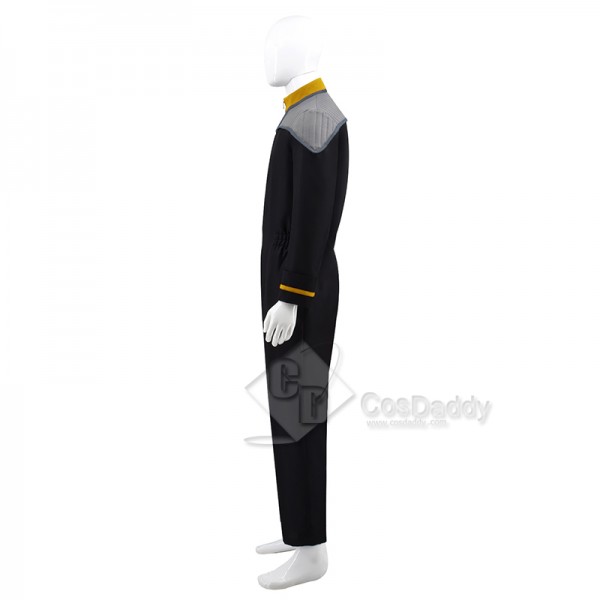 2024 Star Trek: Resurgence Duty Uniform Cosplay Costume Halloween Outfit Yellow Shirt Version