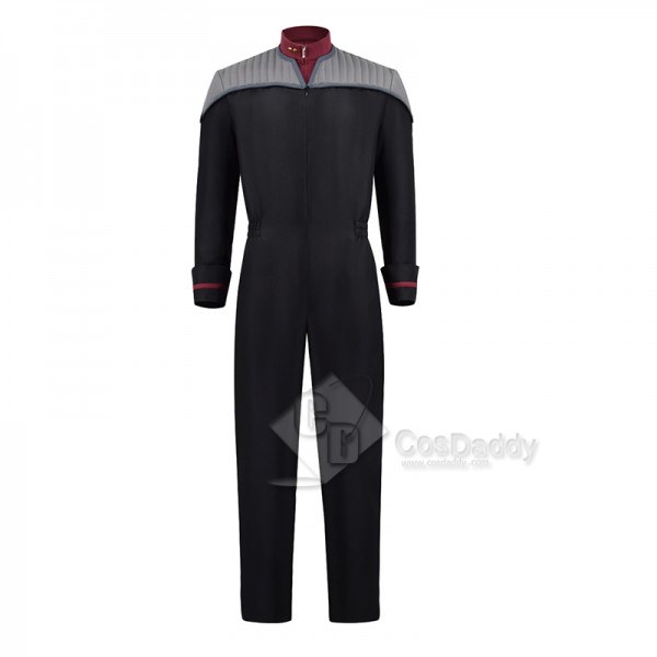 2024 Star Trek: Resurgence Jara Rydek Black Uniform Cosplay Costume Halloween Party Suit