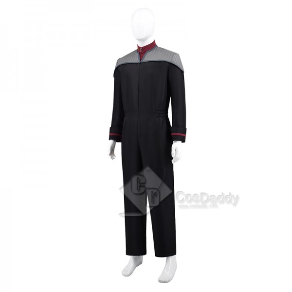 2024 Star Trek: Resurgence Jara Rydek Black Uniform Cosplay Costume Halloween Party Suit