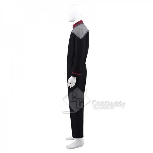 2024 Star Trek: Resurgence Jara Rydek Black Uniform Cosplay Costume Halloween Party Suit