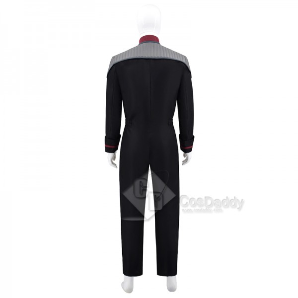 2024 Star Trek: Resurgence Jara Rydek Black Uniform Cosplay Costume Halloween Party Suit