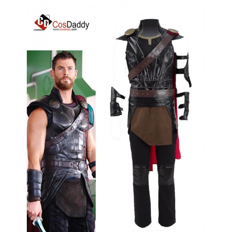 Cosdaddy Thor 3: Ragnarok 2017 Costume Thor Odinson Battle Suit Cosplay  Costume