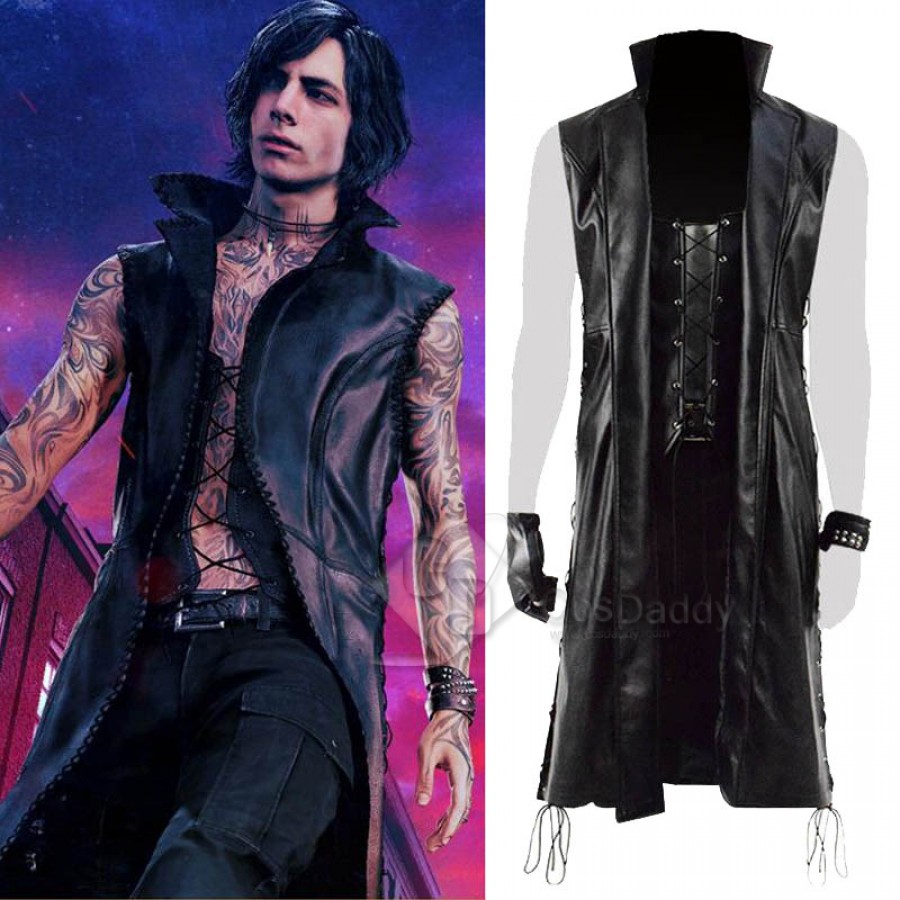 Devil May Cry 5 DMC Dante Cosplay Costume for Sale