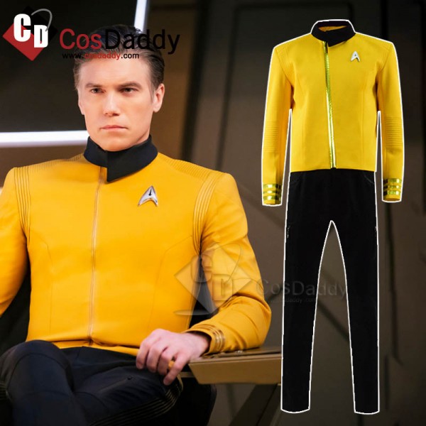 Star Trek: Discovery Christopher Pike Yellow Unifo...