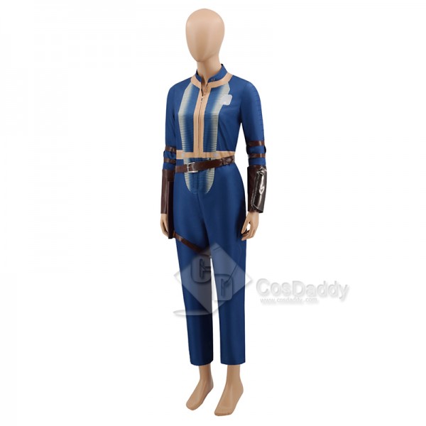 2024 Fallout Lucy Vault 33 Female Survivor Jumpsuit Uniform Cosplay Costume Halloween Suit