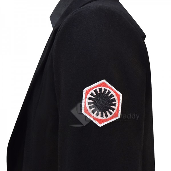 Star Wars: The Force Awakens Armitage Hux Starkiller Base Cosplay Costume Halloween Outfit