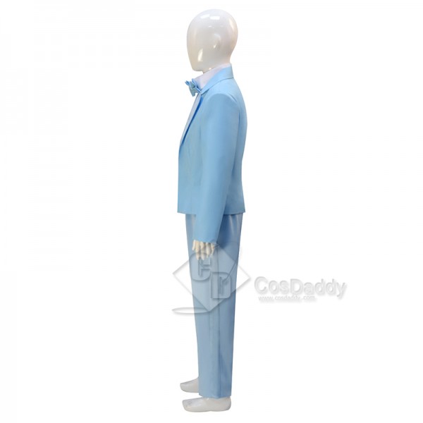 Dumb and Dumber Harry Dunne Blue Suit Cosplay Costume Girls Halloween Carnival Suit