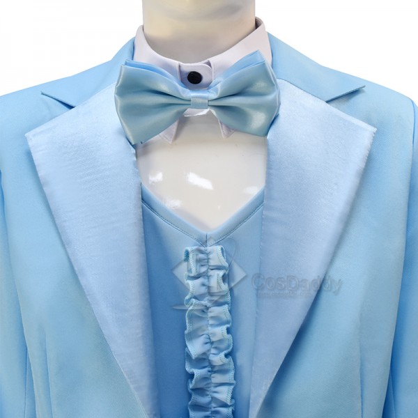 Dumb and Dumber Harry Dunne Blue Suit Cosplay Costume Girls Halloween Carnival Suit