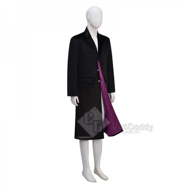 Doctor Who 12th Doctor Peter Capaldi Cosplay Costume Trench Coat Halloween Suit