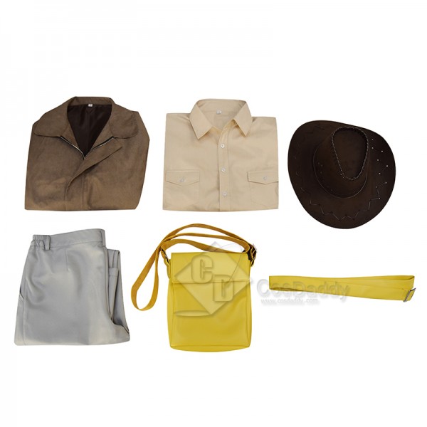 Indiana Jones and the Dial of Destiny 5 Dr Jones Cosplay Costume Halloween Outfit