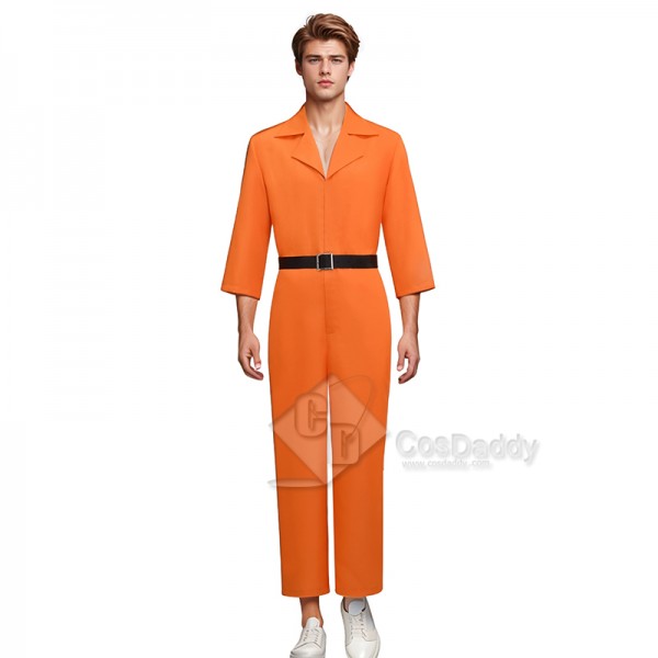 Luyigi Magione Cosplay Costume Orange DOC Prison Uniform Full Set Outfits