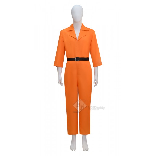 Luyigi Magione Cosplay Costume Orange DOC Prison Uniform Full Set Outfits