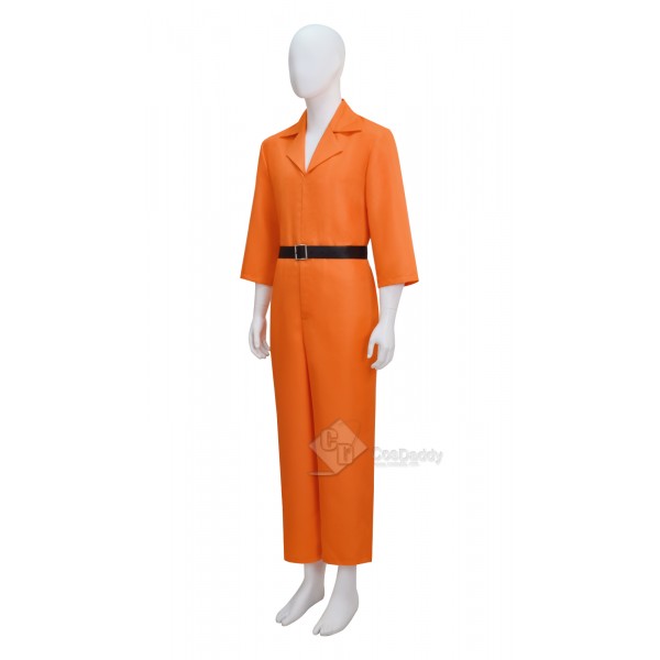 Luyigi Magione Cosplay Costume Orange DOC Prison Uniform Full Set Outfits