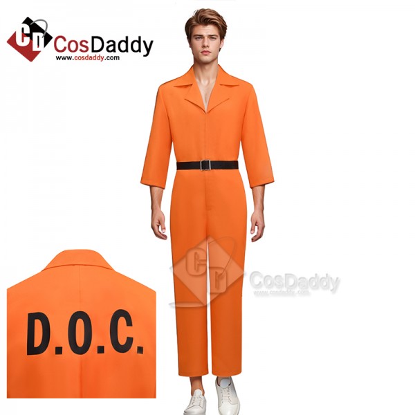 Luyigi Magione Cosplay Costume Orange DOC Prison Uniform Full Set Outfits