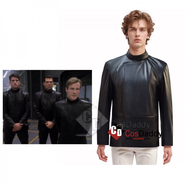 Star Trek: Section 31 (2025) Leather Black Coat Co...