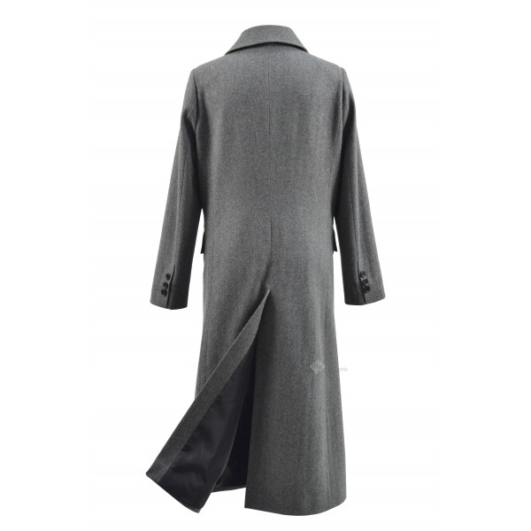 Doctor Who 13th Thirteenth Doctor Trailer Grey Coat Costume Cosplay