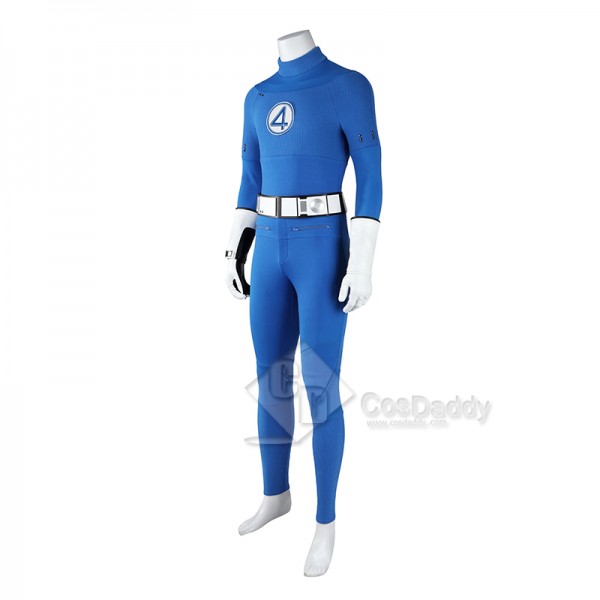 The Fantastic 4 First Steps Mister Fantastic Reed Richards Cosplay Costume Halloween Outfit