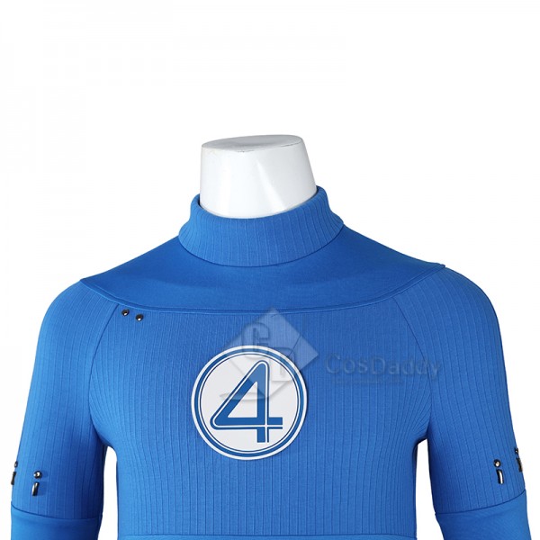 The Fantastic 4 First Steps Mister Fantastic Reed Richards Cosplay Costume Halloween Outfit