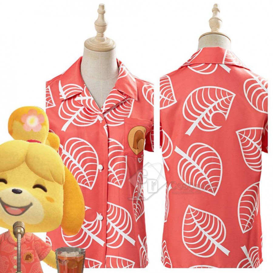 Download Animal Crossing New Horizons Isabelle Shirt Cosplay Costume