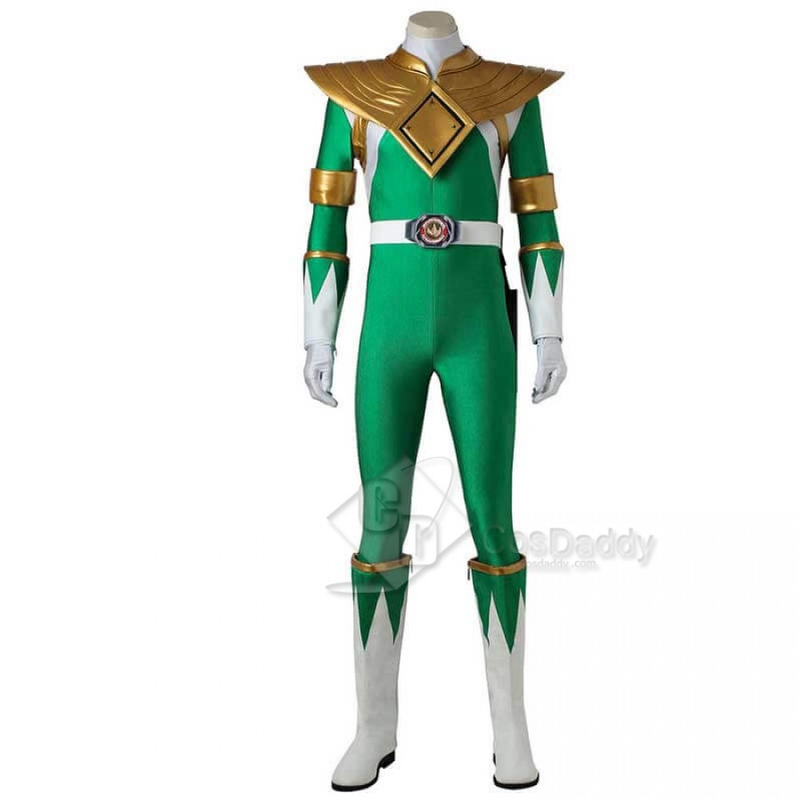 Mighty Morphin Power Rangers Green Ranger Zentail Jumpsuit Bodysuit ...