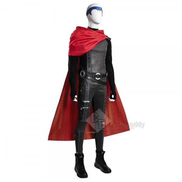 Agatha All Along Billy William Maximoff Cosplay Costume Dark Black Full Set Outfits