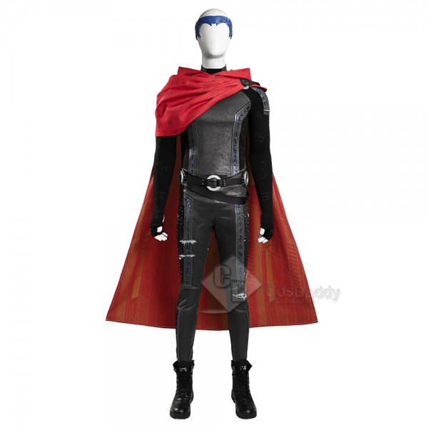 Agatha All Along Billy William Maximoff Cosplay Costume Dark Black Full Set Outfits