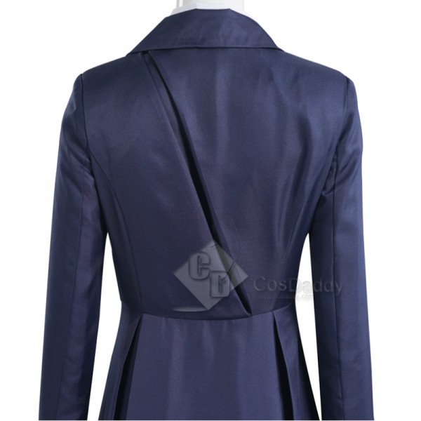 Agatha All Along Agnes Agatha Harkness Cosplay Costume Dark Blue Suit Full Set