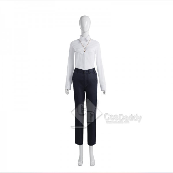 Agatha All Along Agnes Agatha Harkness Cosplay Costume Dark Blue Suit Full Set