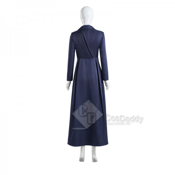 Agatha All Along Agnes Agatha Harkness Cosplay Costume Dark Blue Suit Full Set