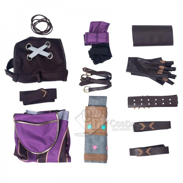 Jinx Cosplay LOL Arcane Costume Game Character Outfit Halloween ...