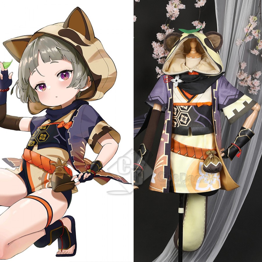Genshin Impact Sayu Cosplay Costume Game Adorable Uniform Lolita