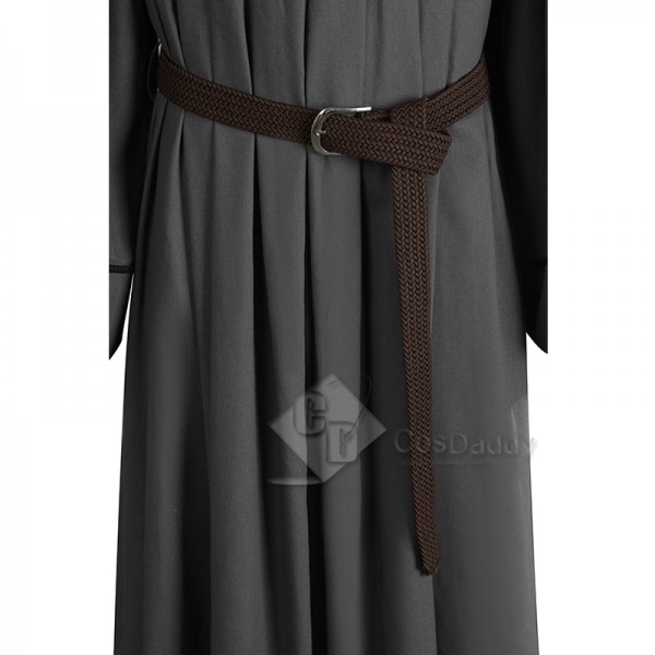 The Lord of The Rings Hobbit Gandalf Wizard Cosplay Costume Halloween Carnival Suit