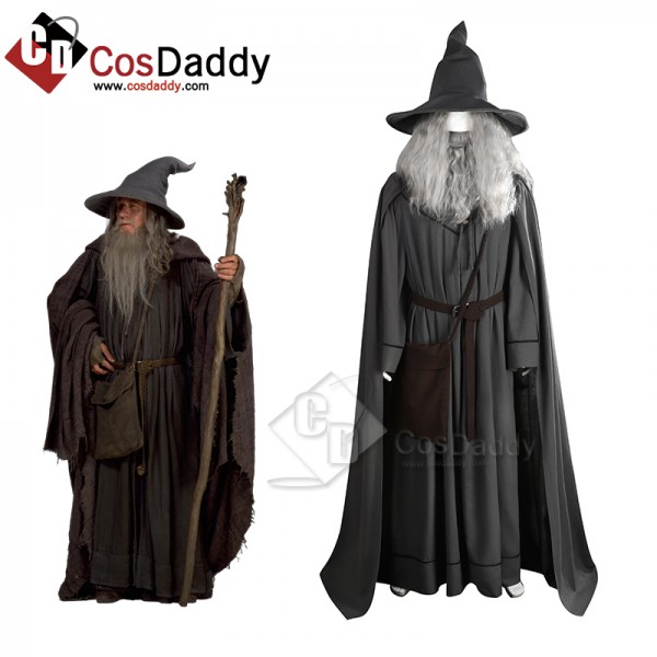 The Lord of The Rings Hobbit Gandalf Wizard Cospla...