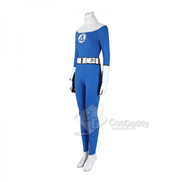 The Fantastic 4 First Steps Sue Storm Invisible Woman Cosplay Costume Halloween Outfit