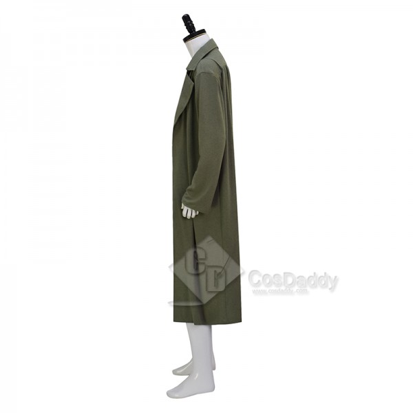 2024 Star Wars Outlaws ND-5 Cosplay Costume Green Coat Belt Halloween Carnival Suit