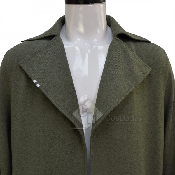 2024 Star Wars Outlaws ND-5 Cosplay Costume Green Coat Belt Halloween Carnival Suit