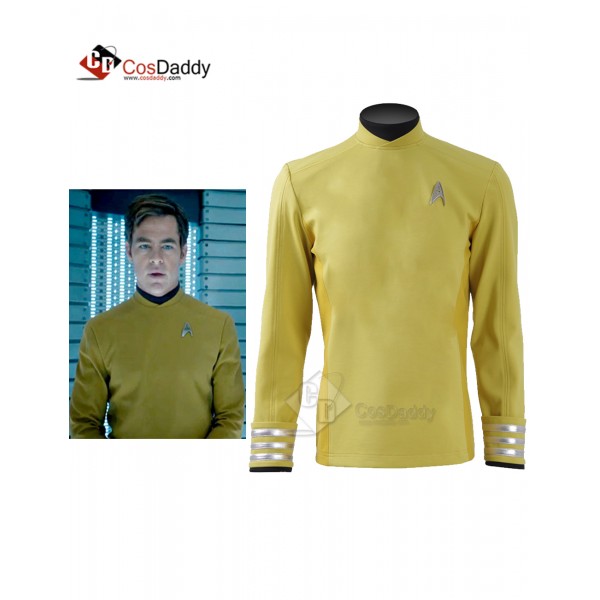 Star Trek Beyond Captain Kirk Sulu Yellow Shirt  C...